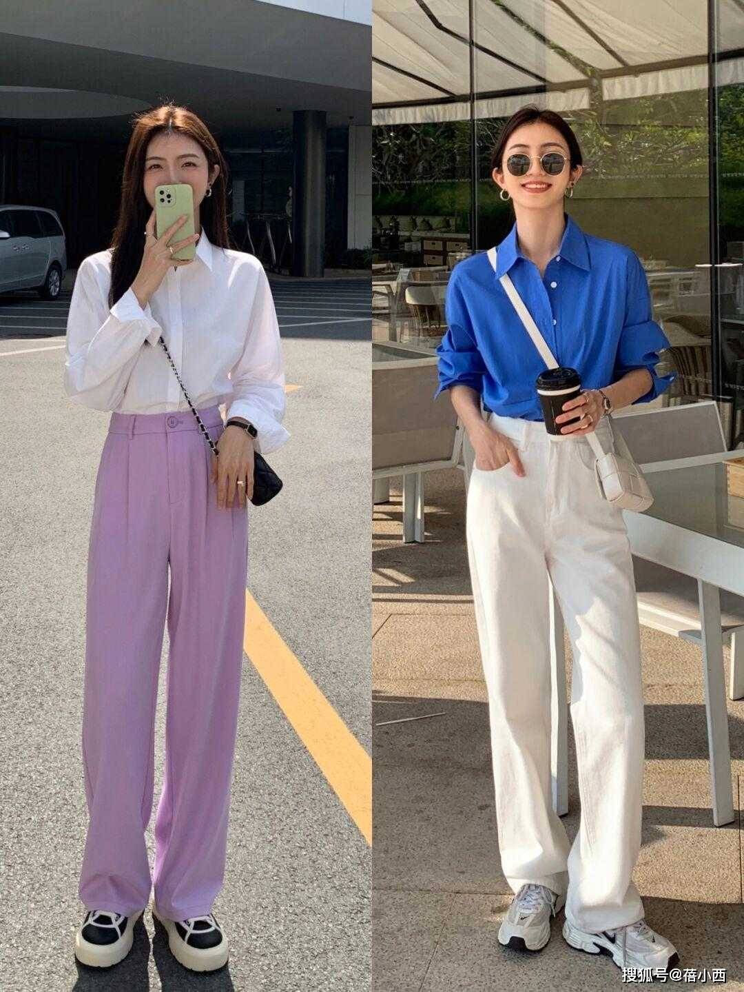 腿裤”就够了这样穿百搭还显瘦夏季裤子没必